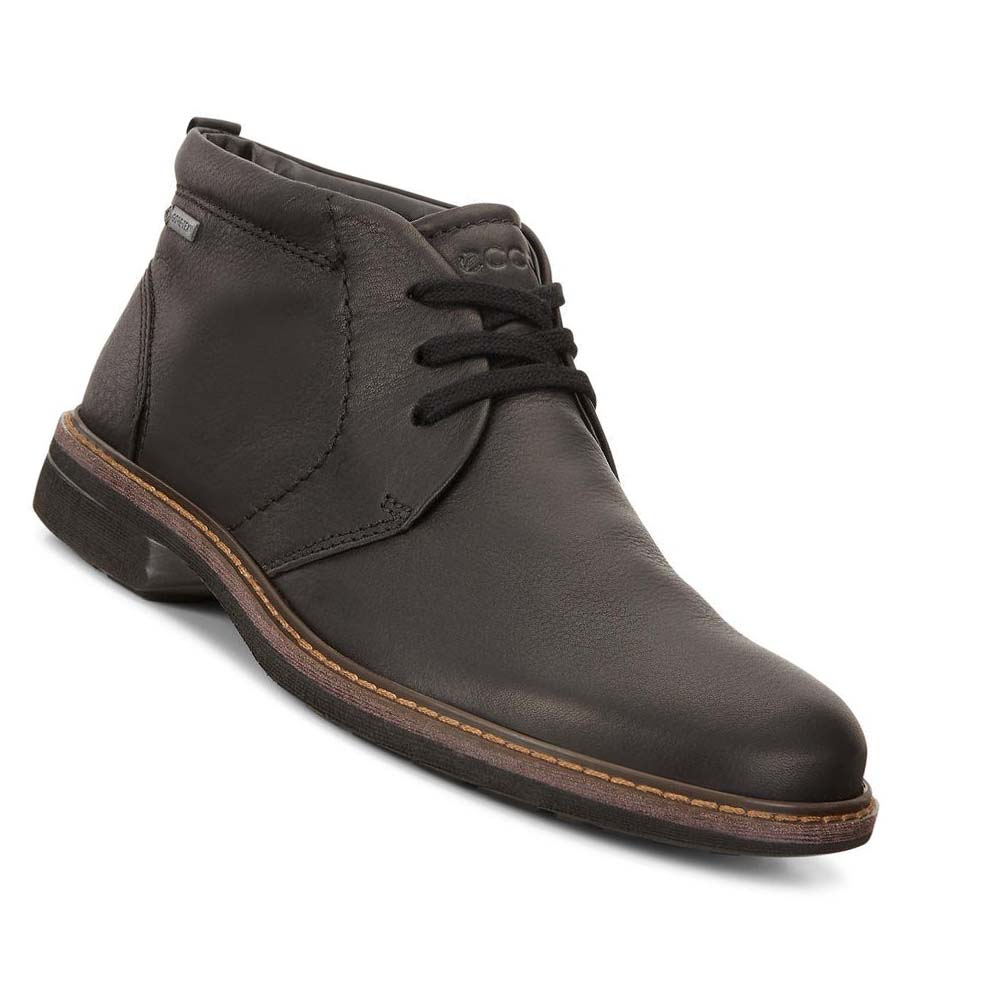 Ecco Turn Gtx Chukka Tie Stövlar Herr Svarta | SE 454QMA